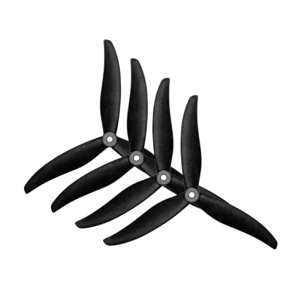 Пропелери Gemfan 7037-3 Carbon Nylon (2×CW+2×CCW) - Зображення 2
