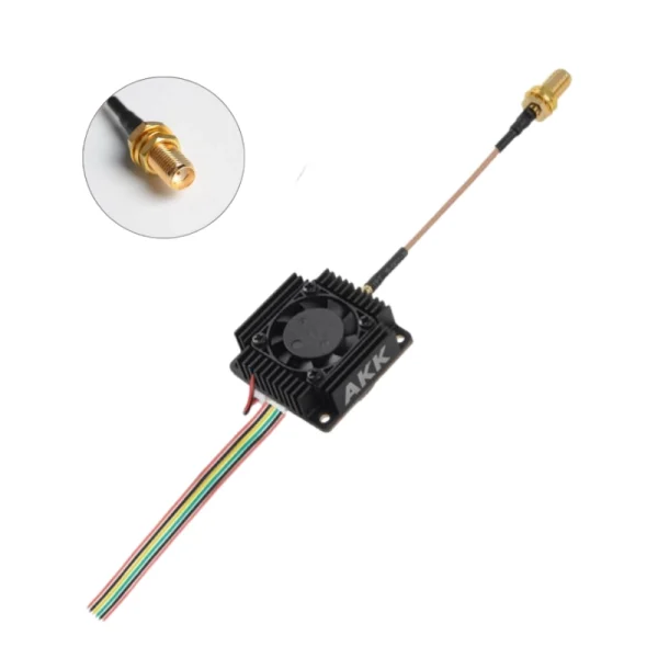 Відеопередавач AKK Ultra Long Range 4.9-6.0G 3W V2 VTX